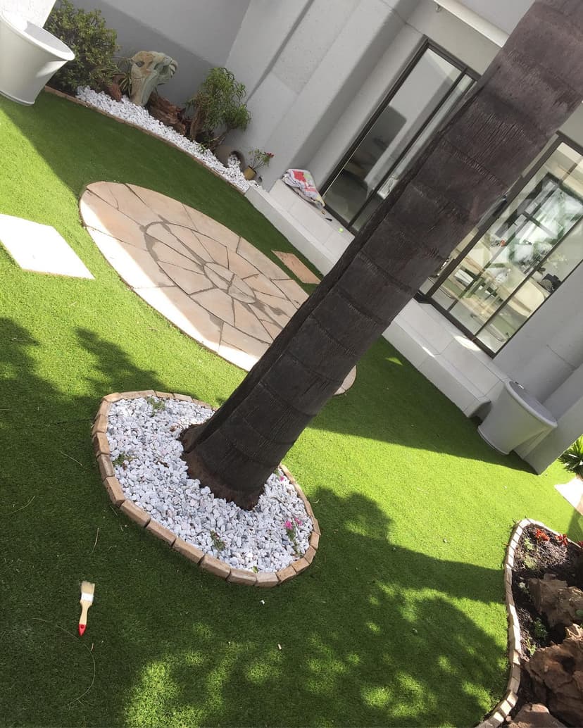 Custom garden design project