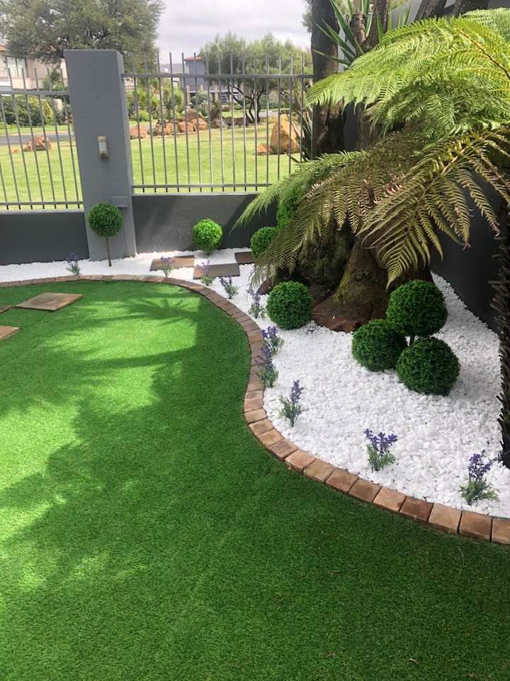 Beautiful garden landscape